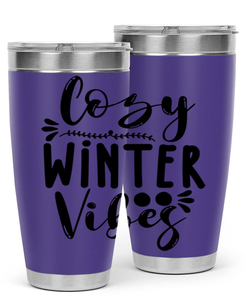 Cozy Winter Vibes 71#- winter- Tumbler