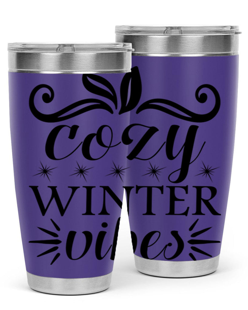 Cozy Winter Vibes 78#- winter- Tumbler