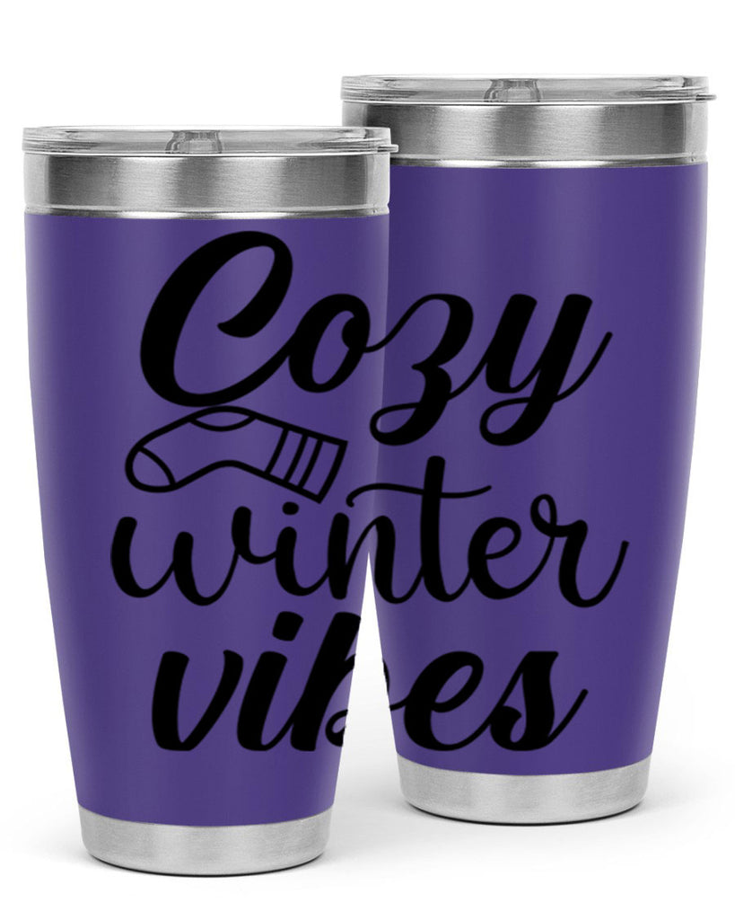 Cozy Winter Vibes 82#- winter- Tumbler