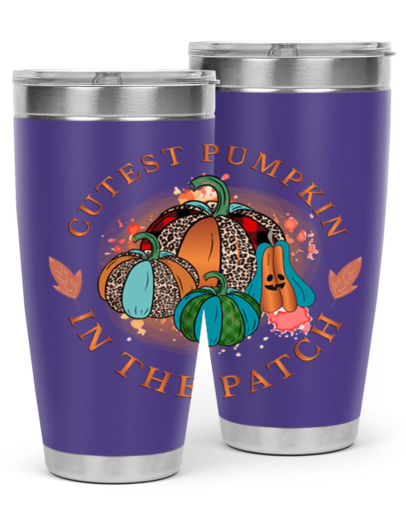 Cutest Pumpkin in the Patch 65#- fall- Tumbler