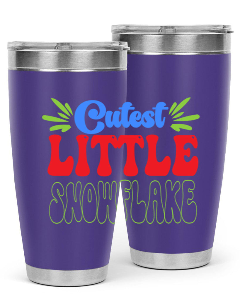 Cutest little snowflake 89#- winter- Tumbler