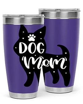 Dog Mom Style 27#- dog- Tumbler