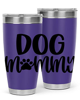 Dog Mommy Style 24#- dog- Tumbler