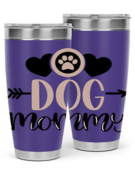 Dog Mommy Style 25#- dog- Tumbler
