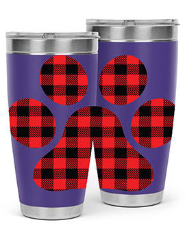 Dog Paw Style 95#- dog- Tumbler