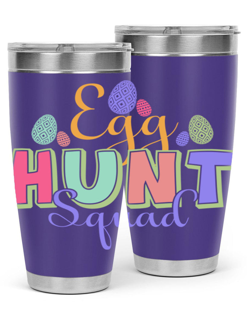 Egg hunt squad130#- spring- Tumbler