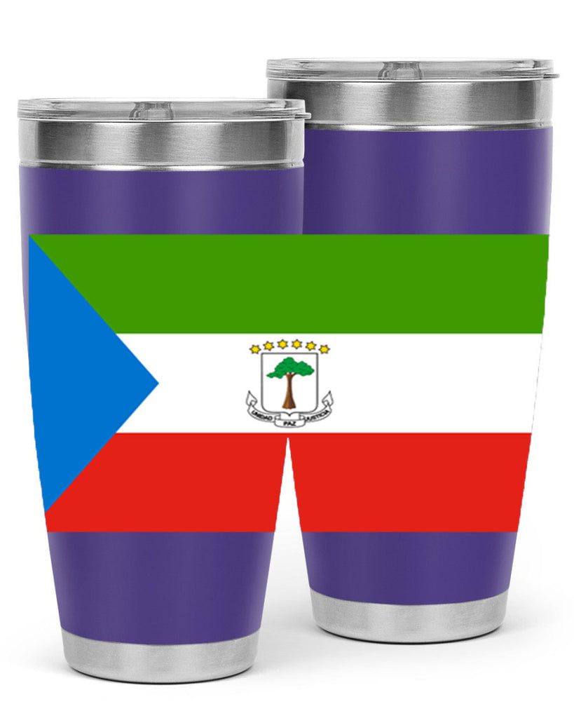 Equatorial Guinea 144#- world flags- Tumbler