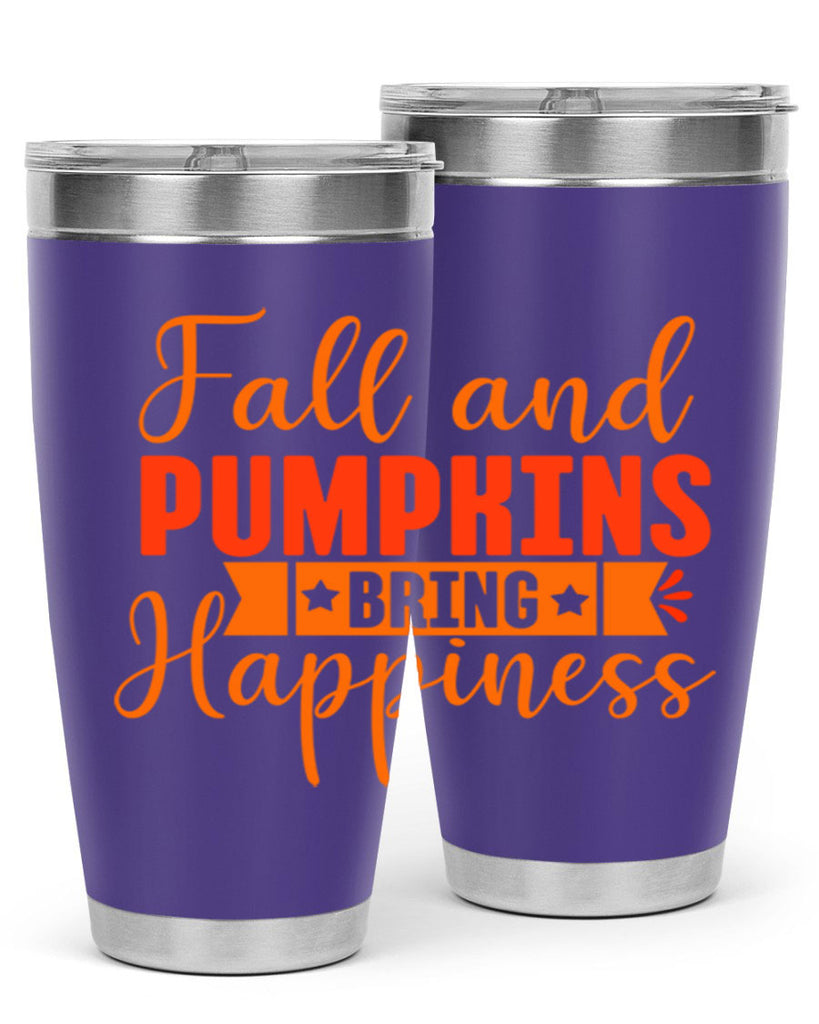 Fall And Pumpkins Bring Happiness Design 84#- fall- Tumbler