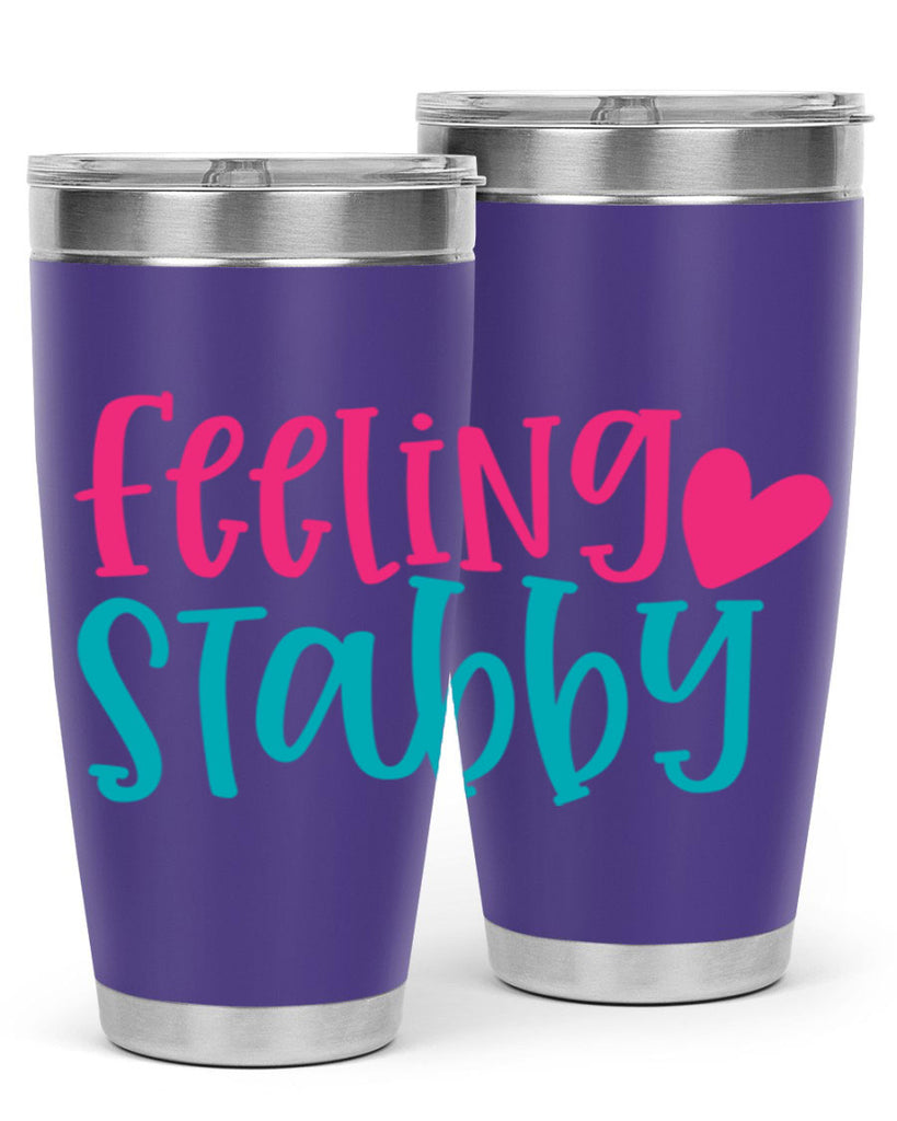 Feeling Stabby Nurse Style 386#- nurse- tumbler
