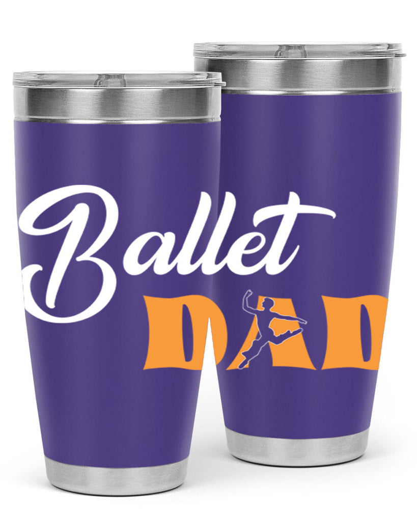 Fitted Dance Dad Ballet SVG Ballet 39#- ballet- Tumbler