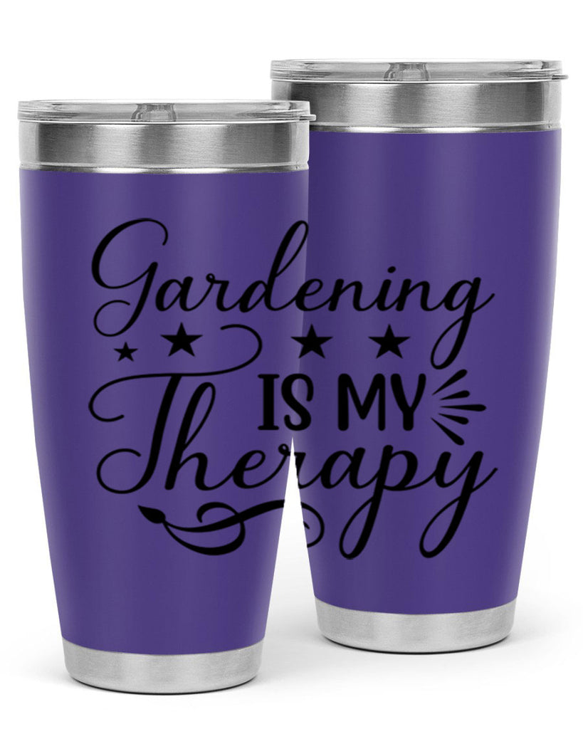 Gardening is My Therapy 145#- spring- Tumbler