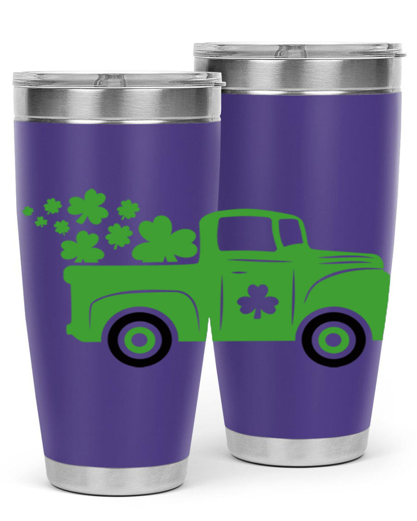Green Truck Style 97#- St Patricks Day- Tumbler