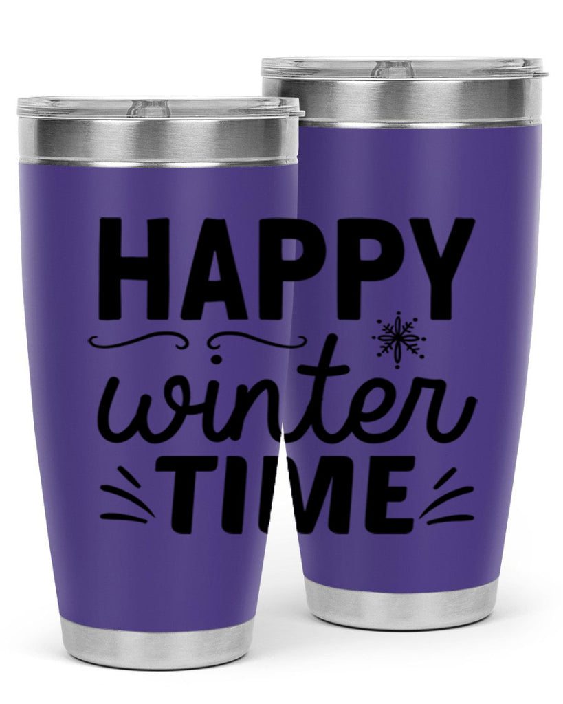 Happy Winter Time134#- winter- Tumbler