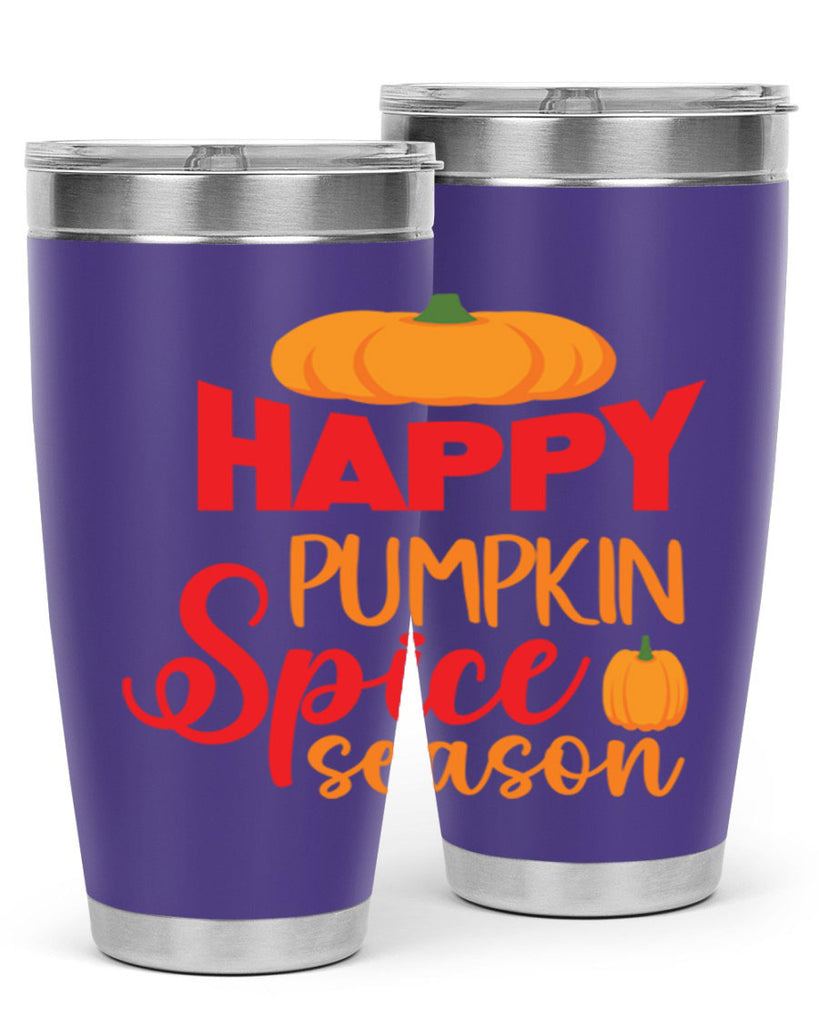 HappyPumpkinSpiceSeason 259#- fall- Tumbler