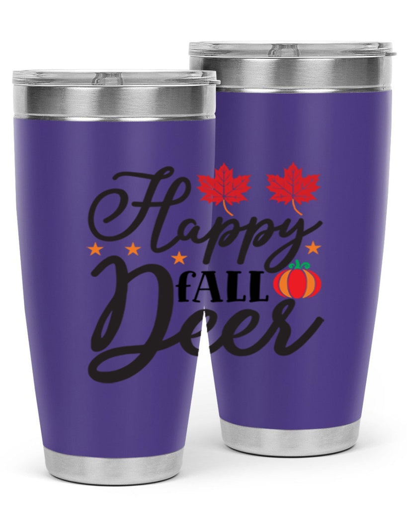 Happyfalldeer 254#- fall- Tumbler