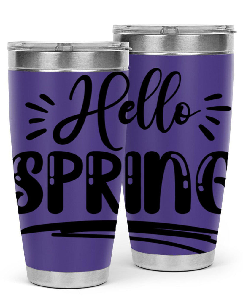 Hello Spring  229#- spring- Tumbler