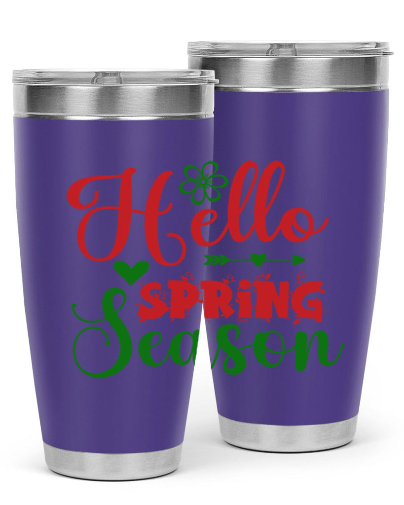 Hello Spring Season 224#- spring- Tumbler