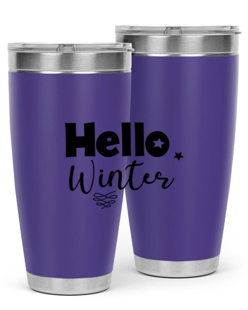 Hello Winter 170#- winter- Tumbler