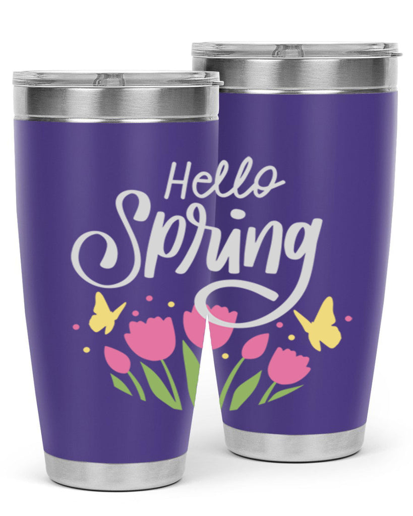 Hello spring214#- spring- Tumbler