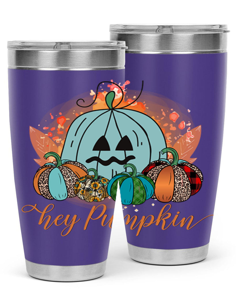 Hey Pumpkin 302#- fall- Tumbler