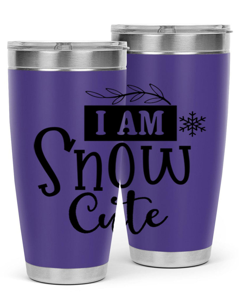 I Am Snow Cute 220#- winter- Tumbler