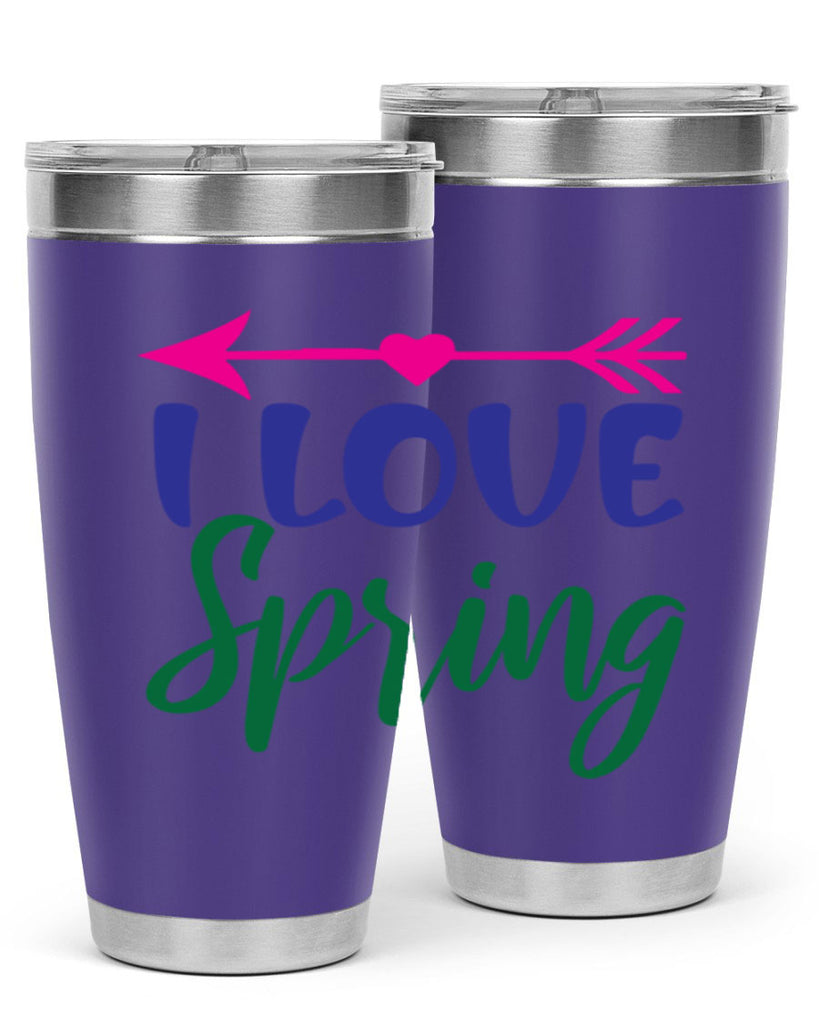 I Love Spring 272#- spring- Tumbler