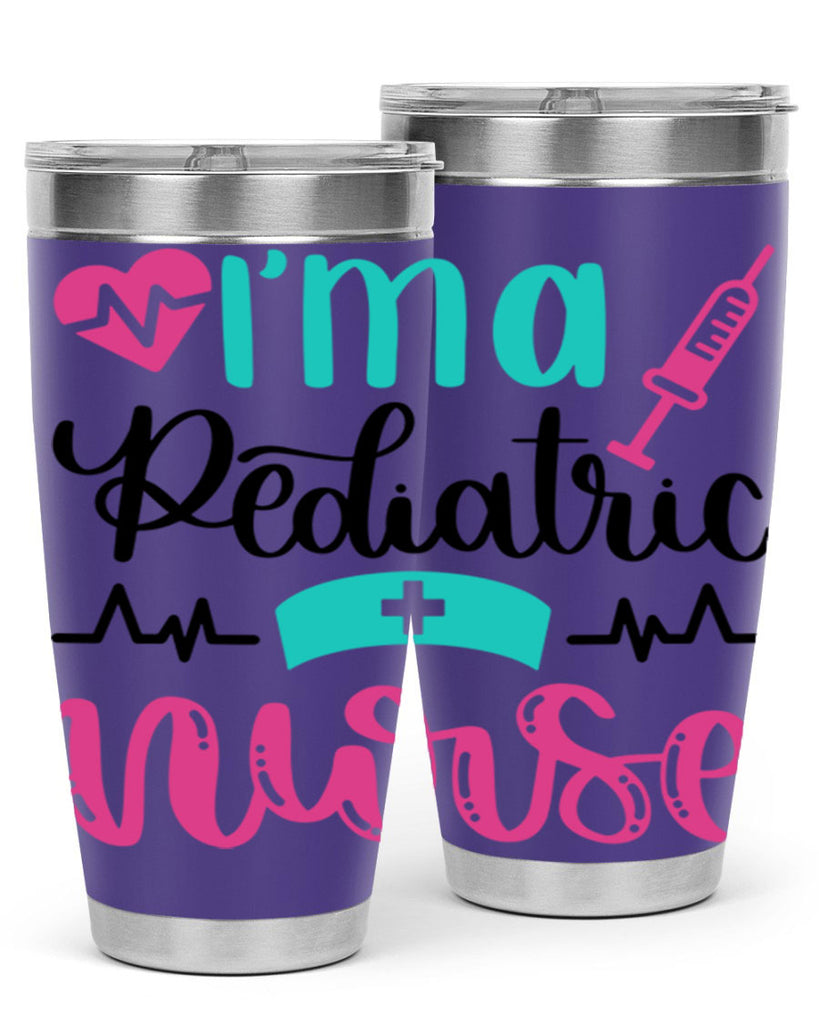 Im A Pediatric Nurse Style Style 155#- nurse- tumbler