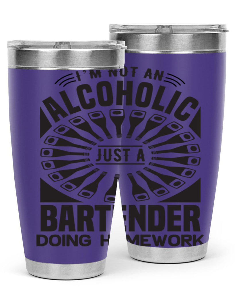 Im not an Style 18#- bartender- tumbler