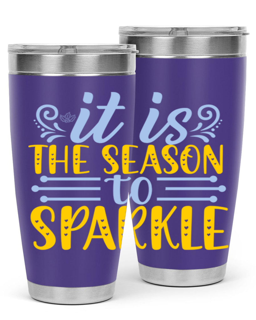 It is the season to sparkle256#- winter- Tumbler