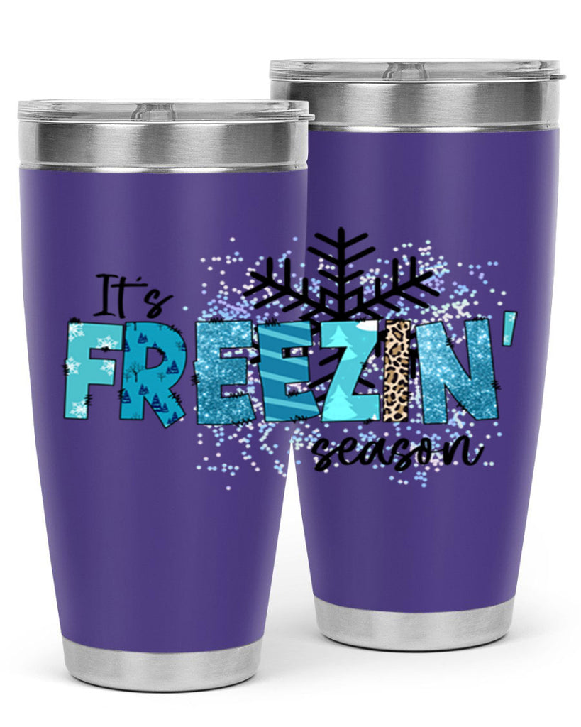 It s freezin season 266#- winter- Tumbler