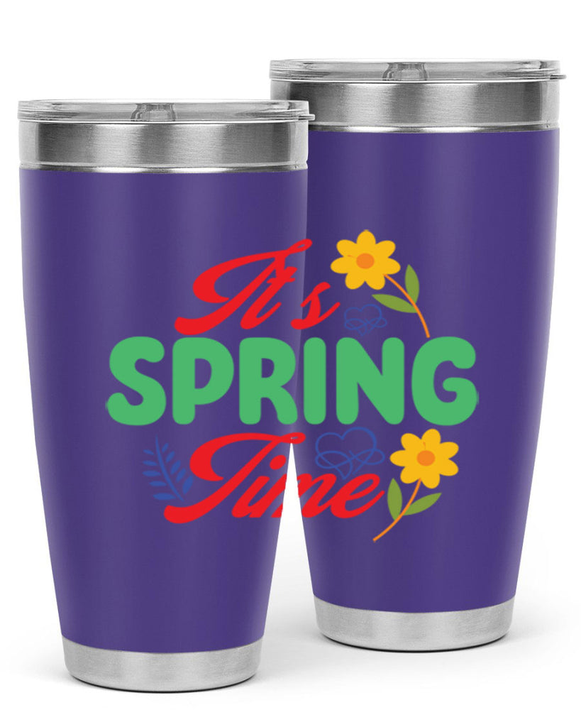 It's Spring Time 277#- spring- Tumbler
