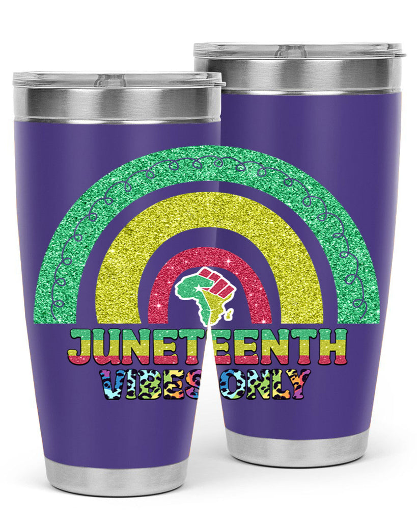 Juneteenth Vibes Only 5#- Juneteenth- tumbler