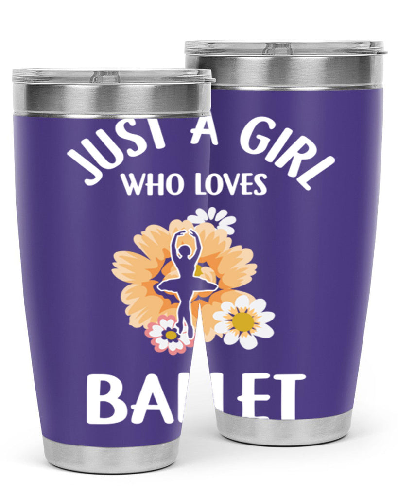 Just a Girl Who Loves Ballet 56#- ballet- Tumbler