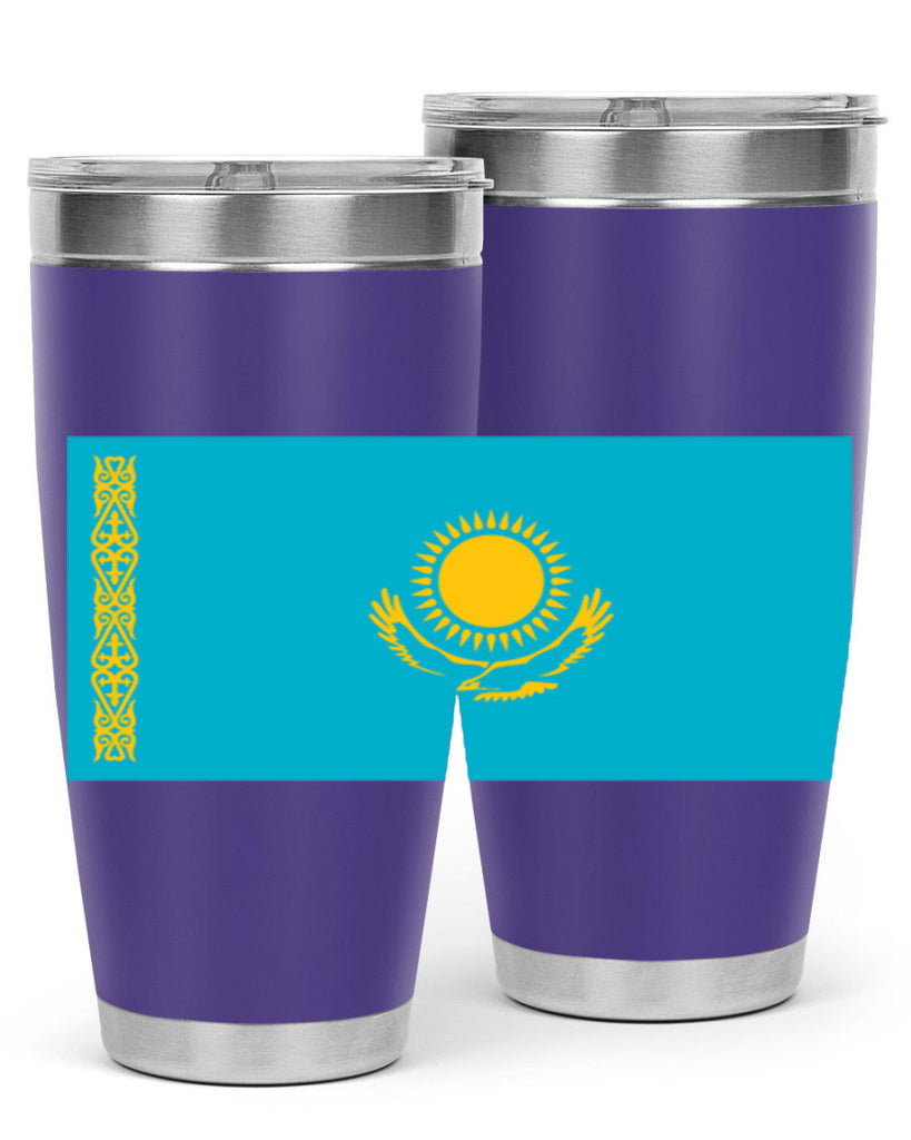 Kazakhstan 111#- world flags- Tumbler