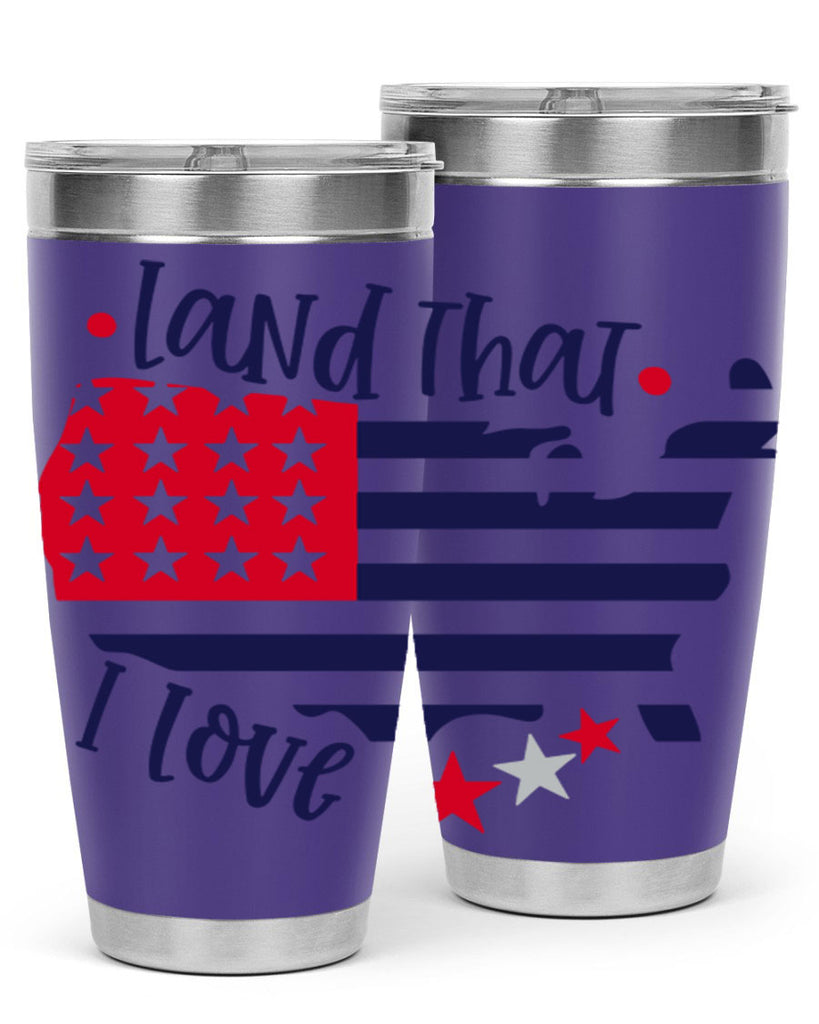 Land That I Love Style 158#- Fourt Of July- Tumbler