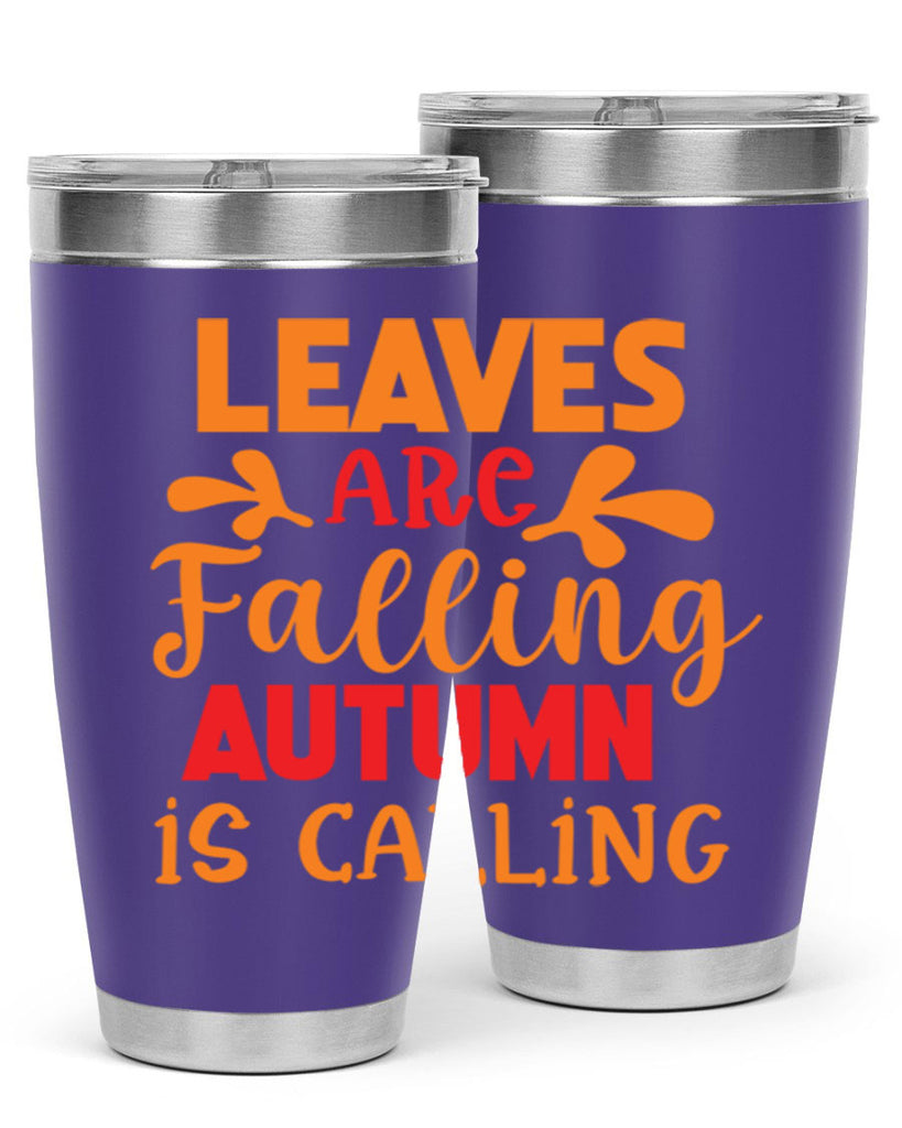 LeavesAreFallingAutumnis 394#- fall- Tumbler