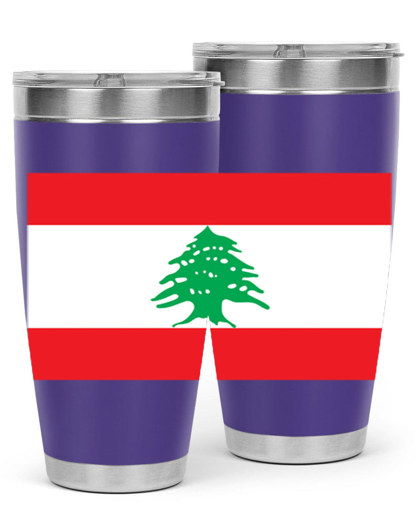 Lebanon 103#- world flags- Tumbler