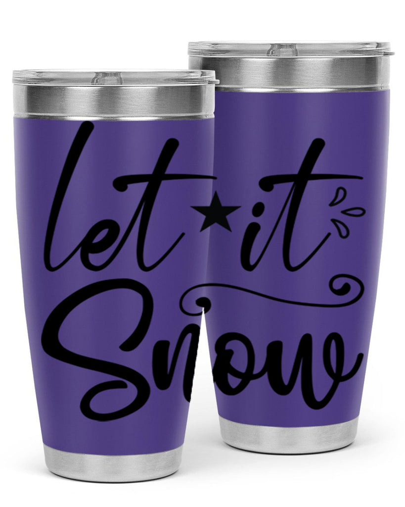 Let it snow 292#- winter- Tumbler