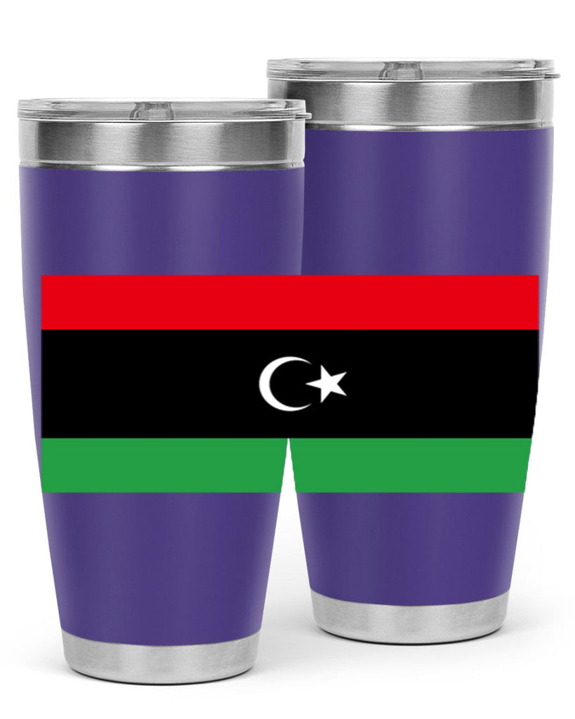 Libya 100#- world flags- Tumbler