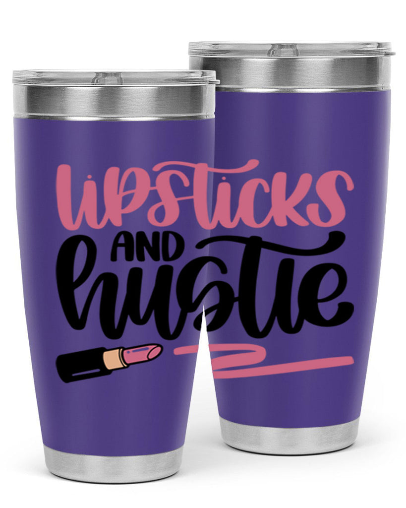 Lipstick And Hustie Style 59#- make up- Tumbler
