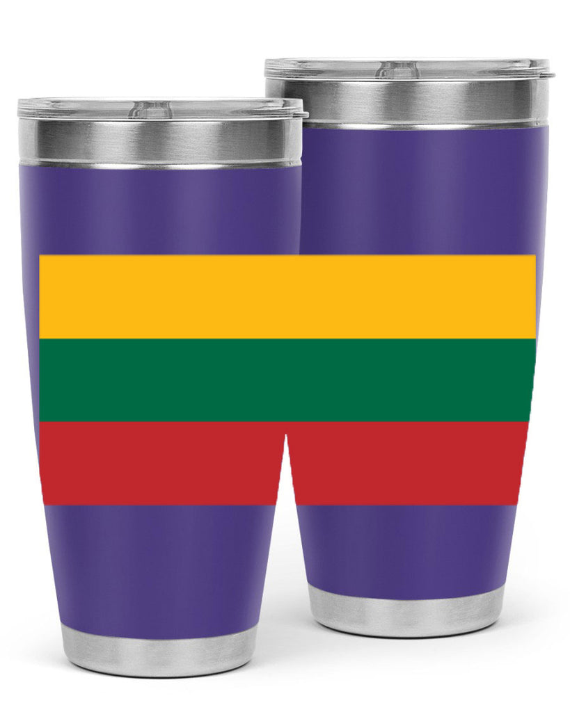 Lithuania 98#- world flags- Tumbler
