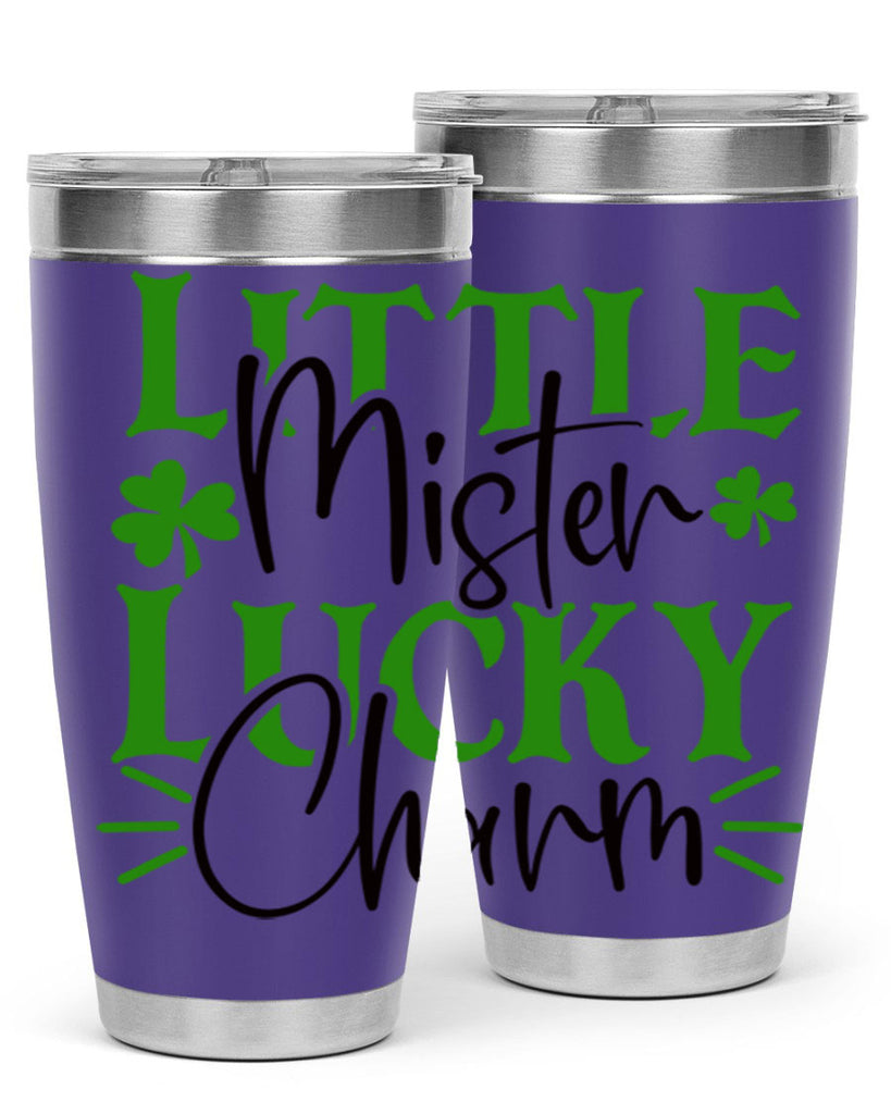 Little Mister Lucky Charm Style 153#- St Patricks Day- Tumbler
