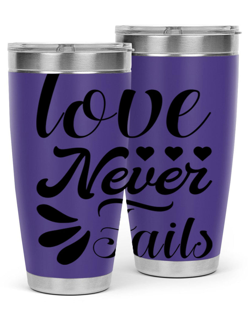 Love Never Fails 316#- winter- Tumbler