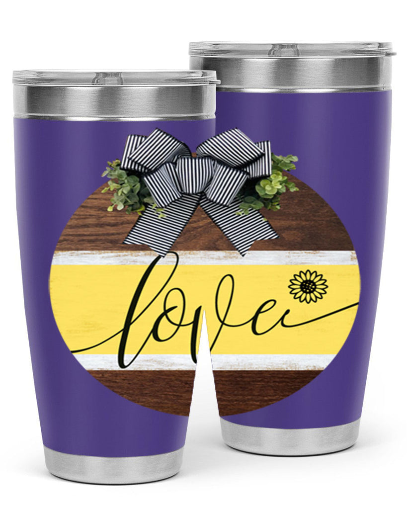 Love and daisy Mockup326#- spring- Tumbler