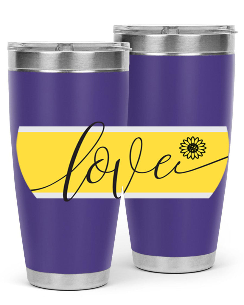 Love and daisy327#- spring- Tumbler