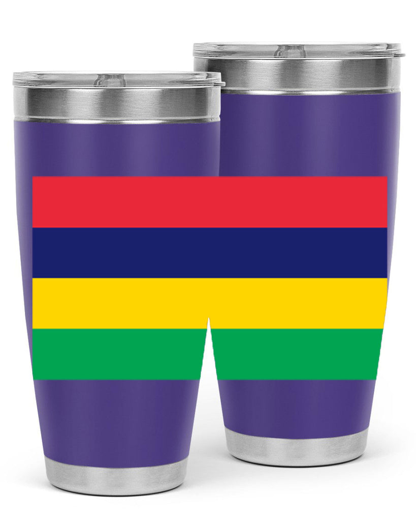 Mauritius 88#- world flags- Tumbler