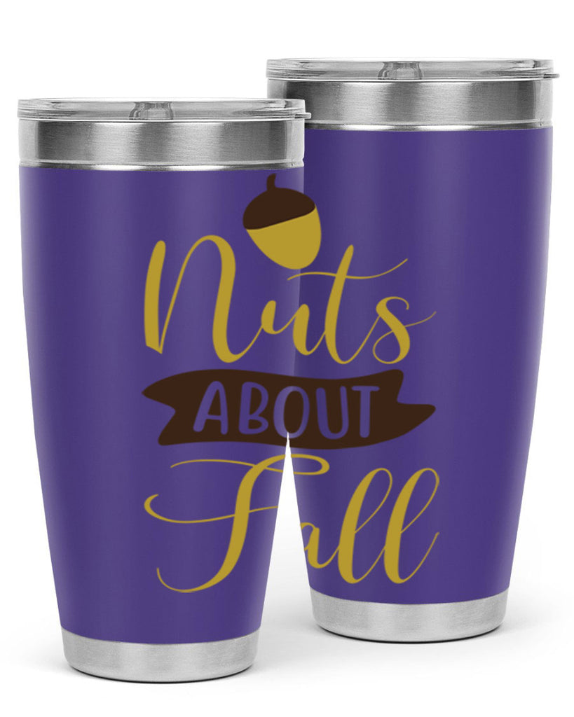 Nuts About Fall 442#- fall- Tumbler