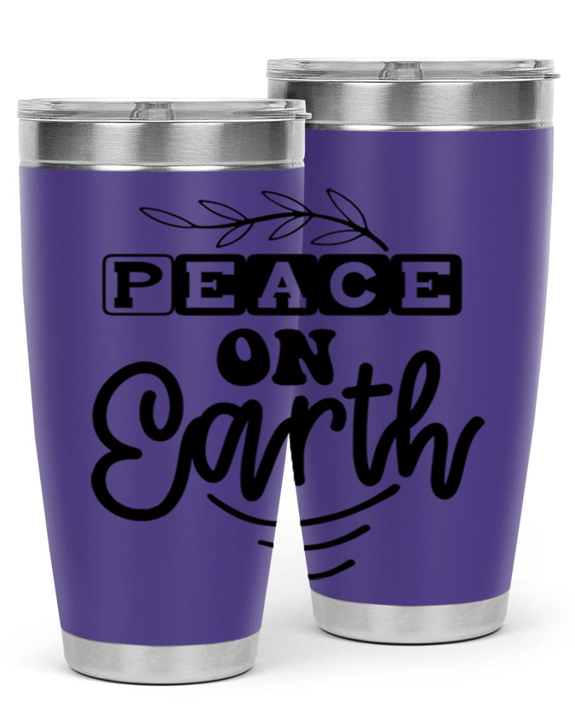Peace on Earth 335#- winter- Tumbler