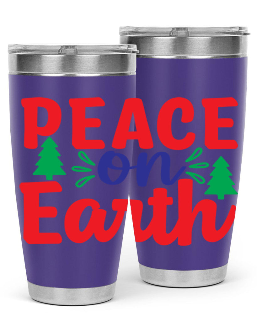 Peace on Earth 336#- winter- Tumbler