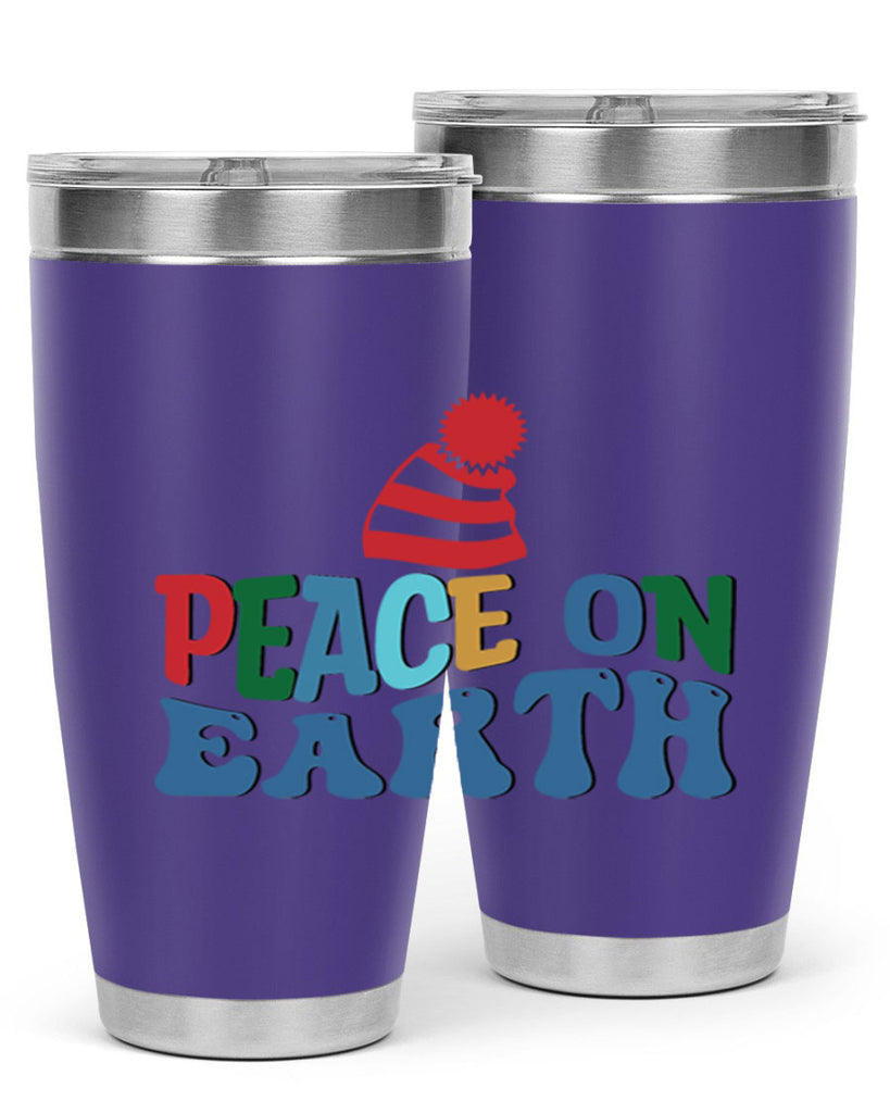Peace on Earth 337#- winter- Tumbler